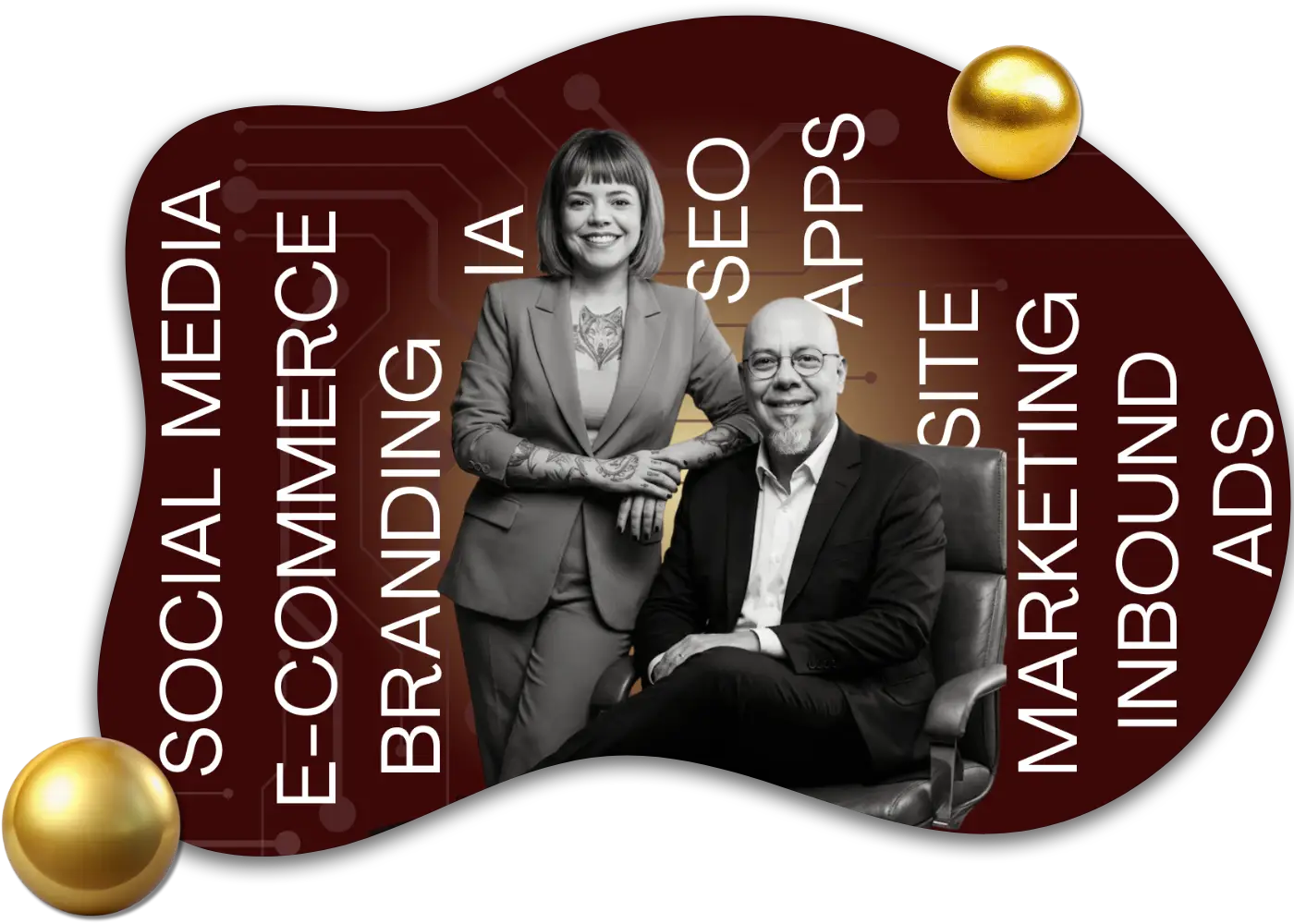 Jorge Korad & Thainá Roza: CEOs da Agência PageUp 360